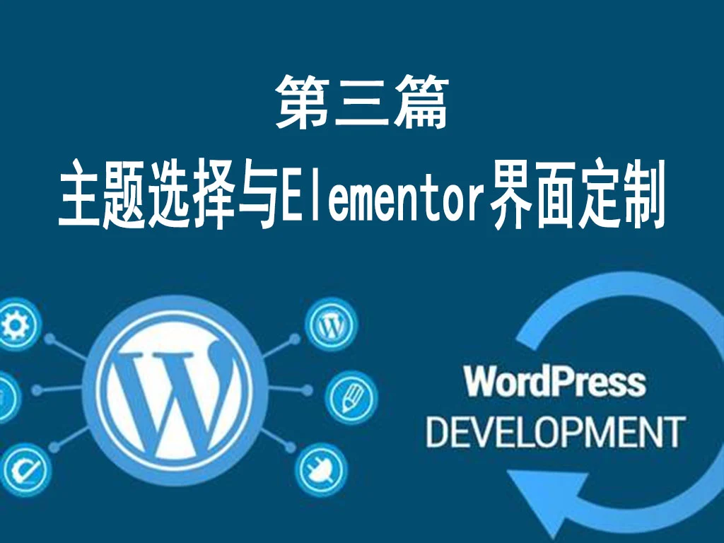 第三篇:主题选择与Elementor界面定制 (零代码可视化设计指南)-货代QA社
